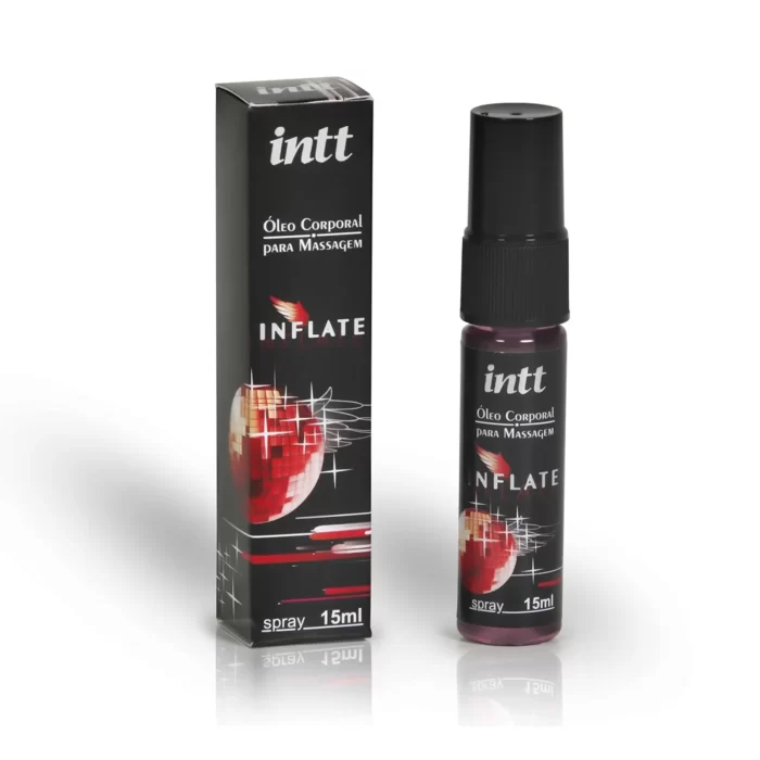 Gel Inflate Intt Spray 15ml Excitante Unissex com Sensação de Aumento