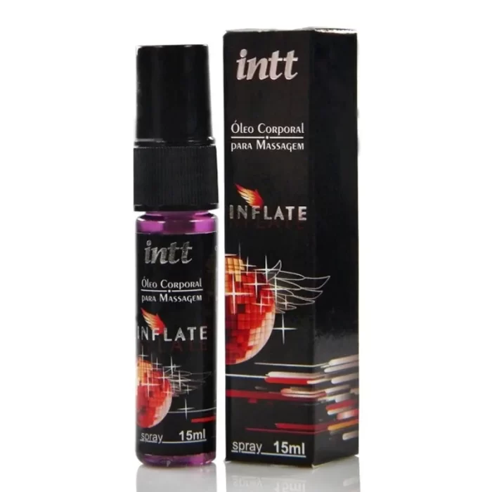 Gel Inflate Intt Spray 15ml Excitante Unissex com Sensação de Aumento - Image 3